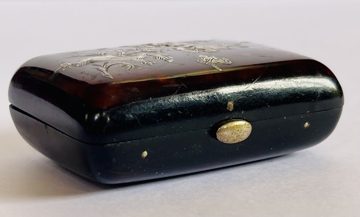 Tortoiseshell And Silver Coin Purse -photo-5